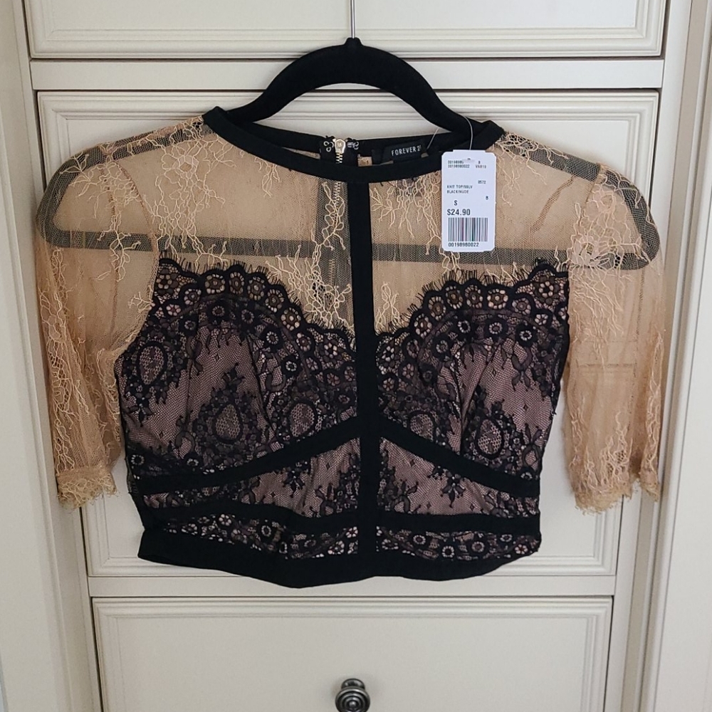 Lace Crop Top